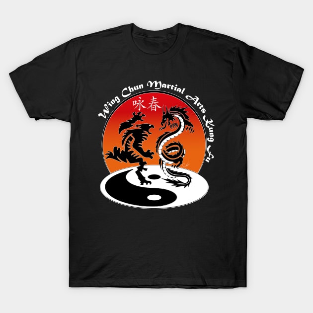 Wing Chun_martial art T-Shirt by SHOOP FIKRA